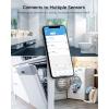 imageGovee WiFi Water Sensor 2 Pack Smart Water Leak Detector 100dB Adjustable Alarm Suit for Home and Basement Water Leak Alert with Email ampamp APP Push Only Support 24G WiFi3 sensor  Gateway