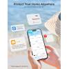 imageGovee WiFi Water Sensor 2 Pack Smart Water Leak Detector 100dB Adjustable Alarm Suit for Home and Basement Water Leak Alert with Email ampamp APP Push Only Support 24G WiFi2 sensor  Gateway
