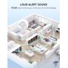 imageGovee WiFi Water Sensor 2 Pack Smart Water Leak Detector 100dB Adjustable Alarm Suit for Home and Basement Water Leak Alert with Email ampamp APP Push Only Support 24G WiFi3 sensor  Gateway