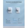 imageGovee Smart Plug 15A WiFi Bluetooth Outlet 1 Pack Work with Alexa and Google Assistant WiFi Plugs with Multiple Timers Govee Home APP Group Control Remotely No Hub Required ETLampampFCC Certified4