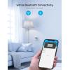 imageGovee Smart Plug 15A WiFi Bluetooth Outlet 1 Pack Work with Alexa and Google Assistant WiFi Plugs with Multiple Timers Govee Home APP Group Control Remotely No Hub Required ETLampampFCC Certified4
