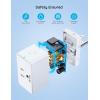 imageGovee Smart Plug 15A WiFi Bluetooth Outlet 1 Pack Work with Alexa and Google Assistant WiFi Plugs with Multiple Timers Govee Home APP Group Control Remotely No Hub Required ETLampampFCC Certified4