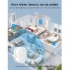 imageGovee Water Leak Detectors 5 Pack 100dB Adjustable Audio Alarm Sensor Sensitive Leak and Drip Alert for Kitchen Bathroom Basement Cannot Connect to WiFi Directly