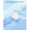 imageGovee Water Leak Detectors 5 Pack 100dB Adjustable Audio Alarm Sensor Sensitive Leak and Drip Alert for Kitchen Bathroom Basement Cannot Connect to WiFi Directly
