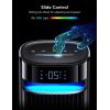 imageGoveeLife 42 Tower Fan for Bedroom Smart Floor Fans with 150 Adjustable Oscillating APP ampamp Voice Control 5 Modes 12 Speeds up to 26fts 24H Timer 27dB Quiet Fan for Cooling Home Office SilverBlack