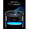 imageGoveeLife 42 Tower Fan for Bedroom Smart Floor Fans with 150 Adjustable Oscillating APP ampamp Voice Control 5 Modes 12 Speeds up to 26fts 24H Timer 27dB Quiet Fan for Cooling Home Office SilverSilver