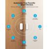 imageGoveeLife Door Window Sensor Group Control Unlimited Devices Wireless Mini Contact Sensor for Smart Home Automation Battery Powered Supports Most Smart Products White