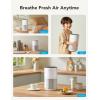 imageGoveeLife Mini Air Purifier for Bedroom HEPA Smart Filter Air Purifier with App Alexa Control for Pet Hair Odors Pollen Smoke Portable Air Cleaner with 3 Speeds 2 Modes Timer Aroma for HomeWhite