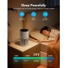 imageGoveeLife Mini Air Purifier for Bedroom HEPA Smart Filter Air Purifier with App Alexa Control for Pet Hair Odors Pollen Smoke Portable Air Cleaner with 3 Speeds 2 Modes Timer Aroma for HomeWhite