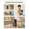 imageGoveeLife Mini Air Purifier for Bedroom HEPA Smart Filter Air Purifier with App Alexa Control for Pet Hair Odors Pollen Smoke Portable Air Cleaner with 3 Speeds 2 Modes Timer Aroma for HomeBlack
