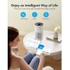 imageGoveeLife Mini Air Purifier for Bedroom HEPA Smart Filter Air Purifier with App Alexa Control for Pet Hair Odors Pollen Smoke Portable Air Cleaner with 3 Speeds 2 Modes Timer Aroma for HomeWhite