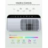imageGoveeLife Smart Air Purifier for Home Large Room Covers up to 1046 ft HEPA Sleep Mode 3in1 Filter Air Purifier with App Alexa Control for Pet Hair Odors Pollen and Smoke no sensorWithout PM 25 Sensor