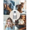 imageGoveeLife Smart Air Purifier for Home Large Room Up to 1524 sqftwith Washable Filter Integrated PM 25 Air Quality SensorWiFi H13 True HEPA Air Purifier for Smoke Wildfire Pet Hair24dB WhiteWhite