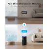 imageGoveeLife Smart Air Purifier for Home Large Room Up to 1524 sqftwith Washable Filter Integrated PM 25 Air Quality SensorWiFi H13 True HEPA Air Purifier for Smoke Wildfire Pet Hair24dB WhiteBlack