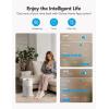 imageGoveeLife Smart Air Purifier for Home Large Room Up to 1524 sqftwith Washable Filter Integrated PM 25 Air Quality SensorWiFi H13 True HEPA Air Purifier for Smoke Wildfire Pet Hair24dB WhiteWhite