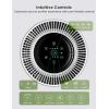imageGoveeLife Smart Air Purifier for Homes and Large Rooms with Detachable Prefilter Covers up to 1162ft HEPA Sleep Mode App ampamp Alexa Control for Pet Hair Pollen Dust and SmokeWith PM 25 Sensor