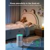 imageGoveeLife Smart Air Purifier for Homes and Large Rooms with Detachable Prefilter Covers up to 1162ft HEPA Sleep Mode App ampamp Alexa Control for Pet Hair Pollen Dust and SmokeWith PM 25 Sensor