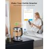 imageGoveeLife Smart Electric Kettle with Tea Infuser for Loose Leaf 17 L Electric Tea Kettle with Brewing Program Variable Temperature Control 2 H Keep Warm ampamp Auto Shut off BPA Free SliverSilver