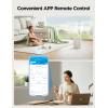 imageGoveeLife Smart Humidifier for Bedroom Large Room 45L Cool Mist TopFill Humidifiers with Scent Diffuser ampamp Night Light Voice ampamp App Control Dual 360 Rotation Nozzles Handle Design Auto Shut Off