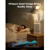 imageGoveeLife Smart Humidifier for Bedroom Large Room 45L Cool Mist TopFill Humidifiers with Scent Diffuser ampamp Night Light Voice ampamp App Control Dual 360 Rotation Nozzles Handle Design Auto Shut Off