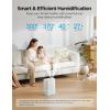imageGoveeLife Smart Humidifier for Bedroom Large Room 45L Cool Mist TopFill Humidifiers with Scent Diffuser ampamp Night Light Voice ampamp App Control Dual 360 Rotation Nozzles Handle Design Auto Shut Off