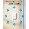 imageGoveeLife Smart Mini Double Button Switch Group Control Multiple Devices Versatile Wireless Control Button Battery Powered Supports Most GoveeLife Smart Products