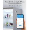 imageGoveeLife WiFi Refrigerator Thermometer with Alarm Wireless Digital Freezer Temperature Gauge with App Control LCD Display 2 Years Free Data Export for Home Kitchen Fridge Pool Hot Tub 2 Pack1 Gateway  2 Sensor