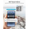 imageGoveeLife WiFi Refrigerator Thermometer with Alarm Wireless Digital Freezer Temperature Gauge with App Control LCD Display 2 Years Free Data Export for Home Kitchen Fridge Pool Hot Tub 2 Pack1 Gateway  1 Sensor