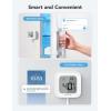 imageGoveeLife WiFi Refrigerator Thermometer with Alarm Wireless Digital Freezer Temperature Gauge with App Control LCD Display 2 Years Free Data Export for Home Kitchen Fridge Pool Hot Tub 2 Pack1 Gateway  2 Sensor