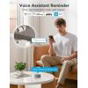 imageGoveeLife WiFi Water Ieak Detector 2 for Home Smart Water Ieak Sensor 4 Pack with 100dB Adjustable Alarm and App Alerts Wireless Detector with 1312 ft Transmission for Basement Kitchen Bathroom1 gateway  4 sensor