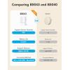imageGoveeLife WiFi Water Ieak Detector 2 for Home Smart Water Ieak Sensor 4 Pack with 100dB Adjustable Alarm and App Alerts Wireless Detector with 1312 ft Transmission for Basement Kitchen Bathroom1 gateway  4 sensor