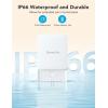 imageGoveeLife WiFi Water Ieak Detector 2 for Home Smart Water Ieak Sensor 4 Pack with 100dB Adjustable Alarm and App Alerts Wireless Detector with 1312 ft Transmission for Basement Kitchen Bathroom1 gateway  4 sensor