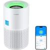 imageGoveeLife Smart Air Purifier for Homes and Large Rooms with Detachable Prefilter Covers up to 1162ft HEPA Sleep Mode App ampamp Alexa Control for Pet Hair Pollen Dust and SmokeWithout PM 25 Sensor