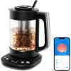 imageGoveeLife Smart Electric Kettle with Tea Infuser for Loose Leaf 17 L Electric Tea Kettle with Brewing Program Variable Temperature Control 2 H Keep Warm ampamp Auto Shut off BPA Free SliverBlack