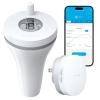 imageGoveeLife Smart Pool Thermometer Wireless with WiFi Gateway Digital Pool Thermometer Floating with IPX7 Waterproof Remote App Read Alert Swimming Temperature for Outdoor Bath Tub FishbowlHot Tub1 Gateway  1 Sensor