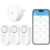 imageGoveeLife Upgraded Smart Water Leak Detector 1s with 1804ft Long Monitoring Range WiFi Water Sensor with EmailAPP Push and Sound Alarm5Year Battery Life 5 Pack Suit for Home Basement KitchenGateway3 Sensor