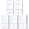 imageGoveeLife Water Leak Detectors 5 Pack 100dB Adjustable Audio Alarm and Leak and Drip Alerts Detector for Home Bedrooms Basement Warehouse CabinRV5 Pack
