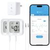 imageGoveeLife WiFi Refrigerator Thermometer with Alarm Wireless Digital Freezer Temperature Gauge with App Control LCD Display 2 Years Free Data Export for Home Kitchen Fridge Pool Hot Tub 2 Pack1 Gateway  2 Sensor