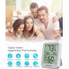 imageGovee Indoor Hygrometer Thermometer 3 Pack Bluetooth Humidity Temperature Gauge with Large LCD Display Notification Alert with Max Min Records 2 Years Data Storage Export for Room Greenhouse BlackGrey