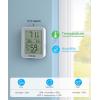 imageGovee Indoor Hygrometer Thermometer 3 Pack Bluetooth Humidity Temperature Gauge with Large LCD Display Notification Alert with Max Min Records 2 Years Data Storage Export for Room Greenhouse BlackGrey