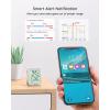 imageGovee Indoor Hygrometer Thermometer 3 Pack Bluetooth Humidity Temperature Gauge with Large LCD Display Notification Alert with Max Min Records 2 Years Data Storage Export for Room Greenhouse BlackGrey