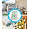 imageGovee Indoor Hygrometer Thermometer 3 Pack Bluetooth Humidity Temperature Gauge with Large LCD Display Notification Alert with Max Min Records 2 Years Data Storage Export for Room Greenhouse BlackGrey
