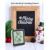 imageGovee Indoor Hygrometer Thermometer 3 Pack Bluetooth Humidity Temperature Gauge with Large LCD Display Notification Alert with Max Min Records 2 Years Data Storage Export for Room Greenhouse BlackBlack