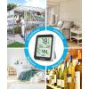 imageGovee Indoor Hygrometer Thermometer 3 Pack Bluetooth Humidity Temperature Gauge with Large LCD Display Notification Alert with Max Min Records 2 Years Data Storage Export for Room Greenhouse BlackBlack