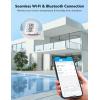 imageGovee WiFi Thermometer Hygrometer 2Pack H5103 Indoor Temperature Humidity Sensor with Electronic Ink Display App Notification Alert Free Data Storage Export Digital Remote Monitor for Bedroom2