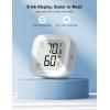 imageGovee WiFi Thermometer Hygrometer 2Pack H5103 Indoor Temperature Humidity Sensor with Electronic Ink Display App Notification Alert Free Data Storage Export Digital Remote Monitor for Bedroom2
