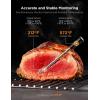 imageGoveeLife Digital Meat Thermometer Wireless with WiFi Bluetooth Food Thermometer for Cooking Long Range Probe Monitoring Rechargeable Base APP Alerts Recipes for BBQ Oven Grill SmokerDouble Probe Set