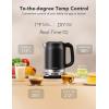 imageGoveeLife Smart Electric Kettle Temperature Control WiFi Electric Tea Kettle with Alexa Control 1500W Rapid Boil 2H Keep Warm 17L BPA Free Stainless Steel Water Boiler for Tea Coffee Oatmeal