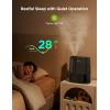 imageGoveeLife Smart Humidifiers for Bedroom 6L Cool Mist Top Fill for Large Room Humidity Sensor Auto Mode 60H Quiet Runtime Schedule WiFi Humidifier for Baby Plant Compatible with Alexa BlackBlack