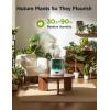 imageGoveeLife Smart Humidifiers for Bedroom 6L Cool Mist Top Fill for Large Room Humidity Sensor Auto Mode 60H Quiet Runtime Schedule WiFi Humidifier for Baby Plant Compatible with Alexa BlackWhite